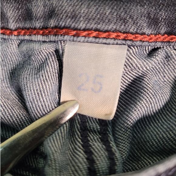 Banana Republic Indigo Denim Jeggings Skinny Stretch Pants 0 Minimalist Capsule - Picture 6 of 9